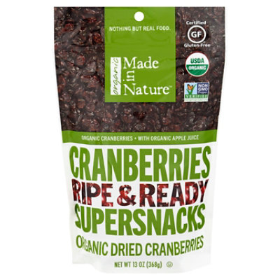 Made In Nature Organic Ripe & Ready Cranberry Snacks - 12 Oz - Image 3