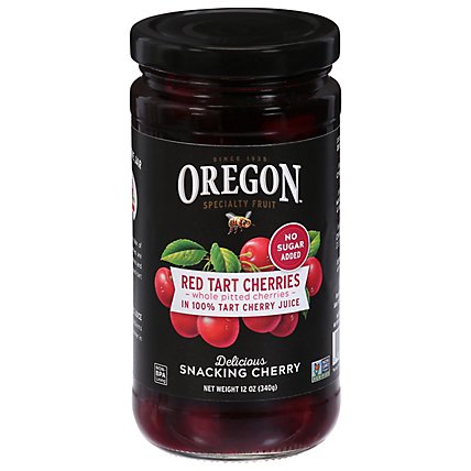 Oregon Whole Pitted Red Tart Cherries - 12 Oz - Image 2