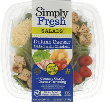 Simply Fresh Salad Caesar Deluxe - 6.65 OZ - Image 2