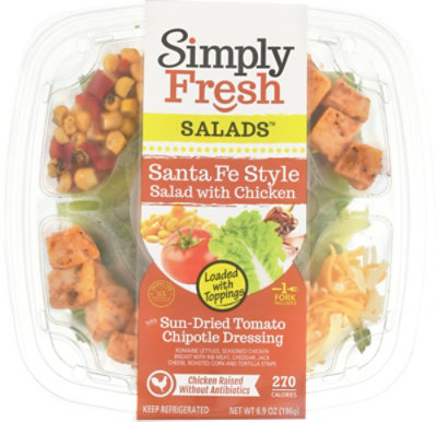 Simply Fresh Salad Santa Fe Style - 6.9 OZ - Image 2