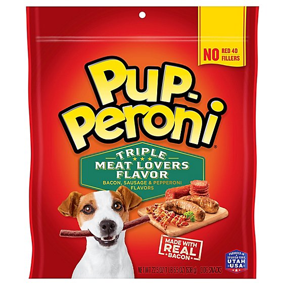 Pup-peroni Triple Meat Lovers Flavor - 22.5 OZ