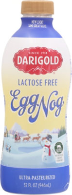 Darigold Eggnog Lactose Free Quart Ultra Pasturized - 32 FZ - Image 2