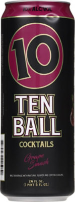 10 Ball Grape Smash Cocktail In A Can - 24 FZ - Image 7