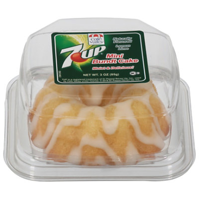 Cafe Valley 7 Up Mini Cake - 3 OZ - Image 2