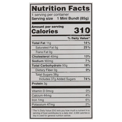 Cafe Valley 7 Up Mini Cake - 3 OZ - Image 4