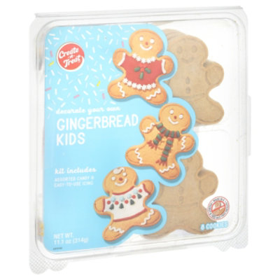 Cat Gingerbread Kids Cookie Kit - 11.1 OZ - Image 1