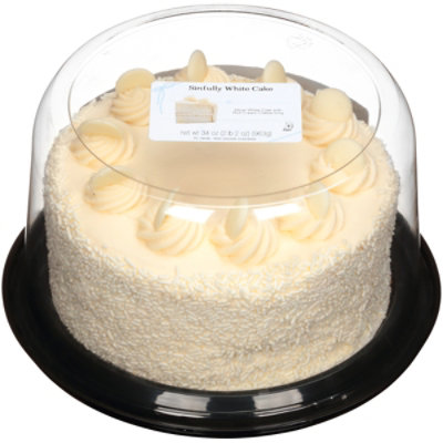 Sinfully White Cake 2 Layer 7 In - 34 OZ - Image 3