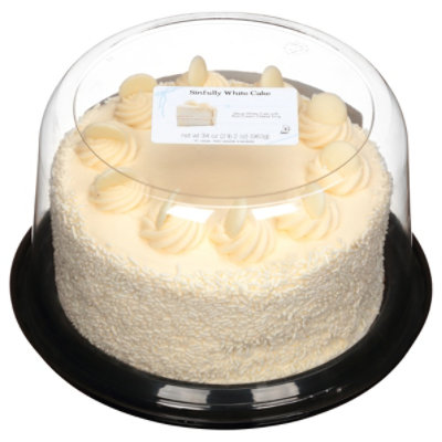 Sinfully White Cake 2 Layer 7 In - 34 OZ - Image 1