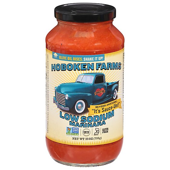 Hoboken Farms Low Sodium Marinara Sauce - 25 Oz