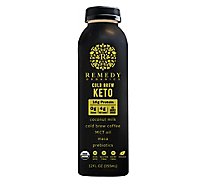 Remedy Organic Keto Cold Brew Juice - 12 Fl. Oz.