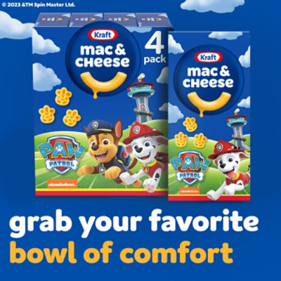 Kraft Macaroni & Cheese Dinner with Paw Patrol Shapes Boxes - 4-5.5 Oz - Image 7