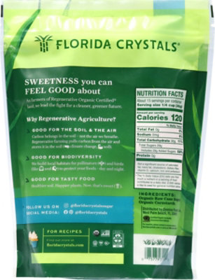 Florida Crystals Regenerative Organic Powdered Sugar - 16 Oz - Image 3