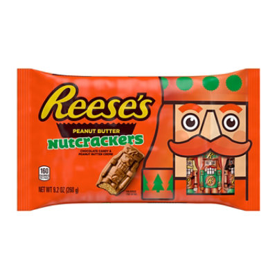 Reeses Chocolate Peanut Butter Creme Nutcrackers Christmas Candy Bag - 9.2 Oz - Image 2