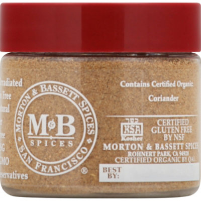 M&b Organic Ground Coriander - 0.9 OZ - Image 5