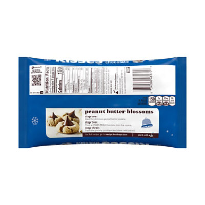 HERSHEY'S KISSES Milk Chocolate Santa Hat Christmas Candy Bag - 10.1 Oz - Image 2