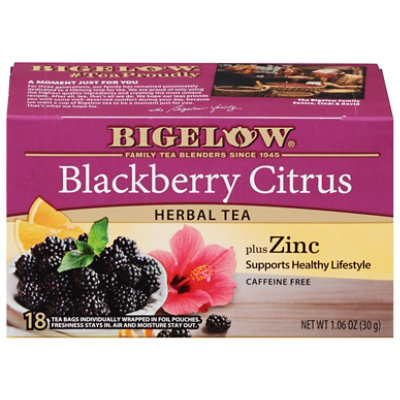 Bigelow Blackberry Citrus Tea Plus Zinc - 0.95 OZ - Image 1