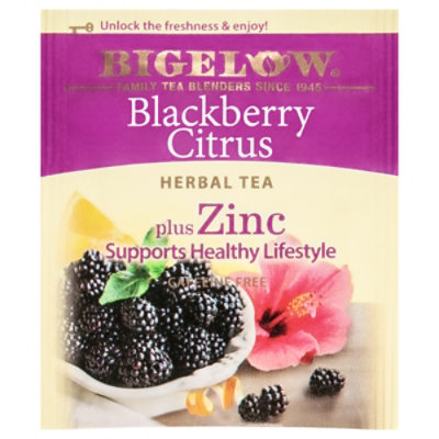 Bigelow Blackberry Citrus Tea Plus Zinc - 0.95 OZ - Image 6