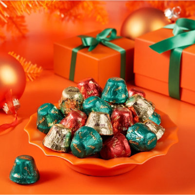 Reeses Chocolate Peanut Butter Creme Bells Christmas Candy Bag - 9 Oz - Image 4