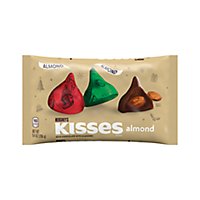 HERSHEY'S Kisses Milk Chocolate With Almonds Candy Bag - 9.4 Oz - Image 1