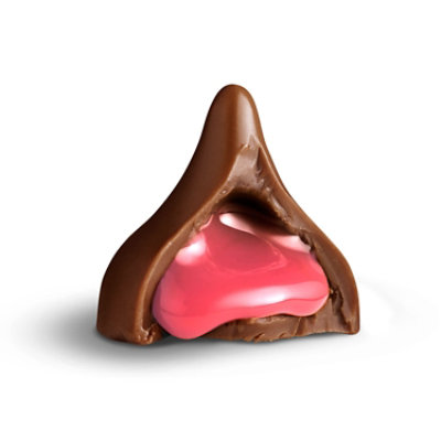 HERSHEY'S KISSES Cherry Cordial Flavored Christmas Candy Bag - 9 Oz - Image 3