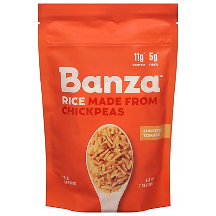 Banza Chipotle Tomato Made from Chickpeas Rice - 7 Oz - Image 3