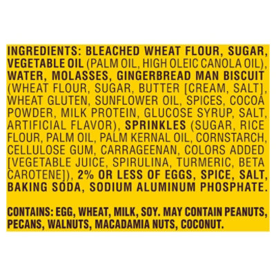 Nestle Toll House Gingerbread Cookie Dough With Holiday Sprinkles And Shapes - 14 Oz - Image 5