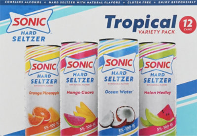 SONIC Tropical Seltzer Variety In Cans - 12-12 Fl. Oz. - Image 6