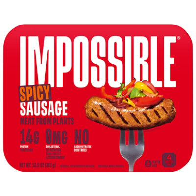 Impossible Sausage Spicy Links - 13.5 Oz - Image 4