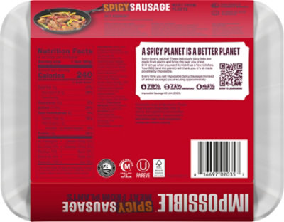 Impossible Sausage Spicy Links - 13.5 Oz - Image 7