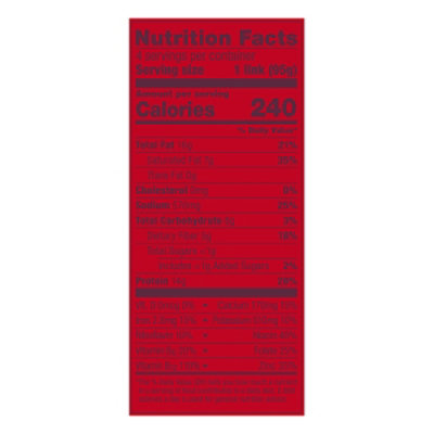 Impossible Sausage Spicy Links - 13.5 Oz - Image 5