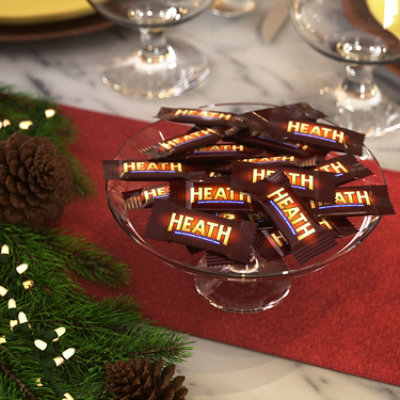 HEATH Miniatures Chocolatey English Toffee Christmas Candy Bag - 10 Oz - Image 4