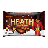 Heath Miniatures Milk Chocolate English Toffee Candy Bars Bag - 10 Oz - Image 1