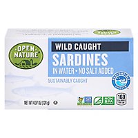 Open Nature Sardines In Water No Salt Added - 4.37 OZ - Image 3