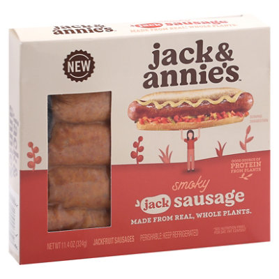 Jack & Annies Smoky Sausage - 11.4 Oz - Image 1