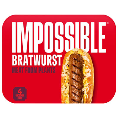 Impossible Sausage Bratwurst Links - 13.5 Oz - Image 1