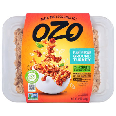 Ozo Plant Based Turkey Ground - 12 OZ - Image 2