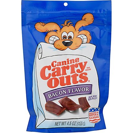 Canine Carry Outs Bacon - 4.5 OZ - Image 2