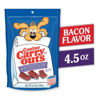 Canine Carry Outs Bacon - 4.5 OZ - Image 2