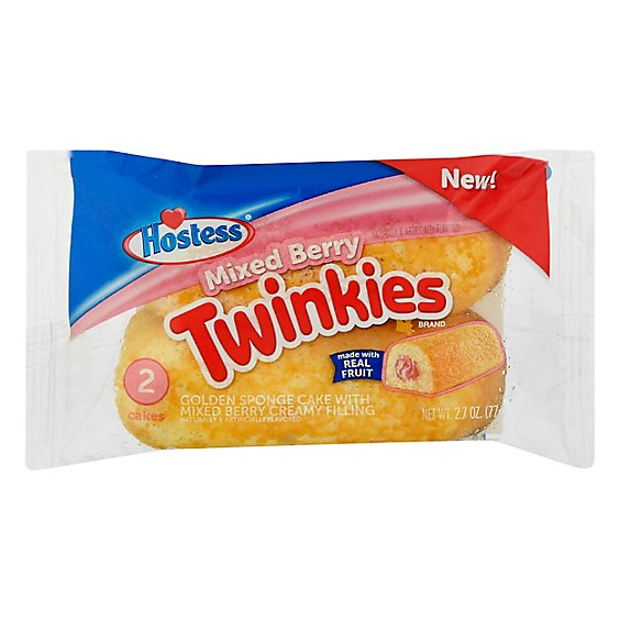 Hostess Mixed Berry Twinkies 2 Count - 2.7 Oz