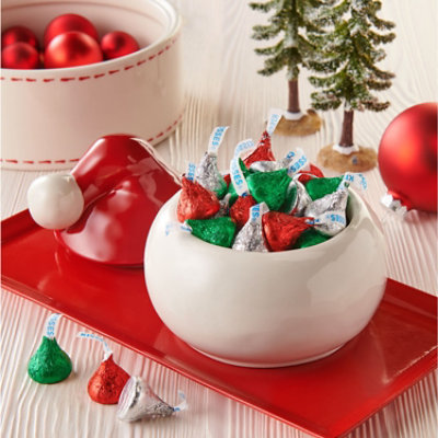 HERSHEY'S KISSES Milk Chocolate Christmas Candy Bag - 10.1 Oz - Image 4