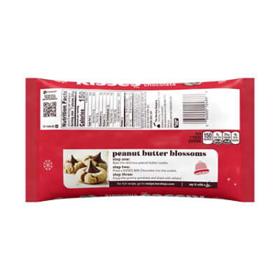 HERSHEY'S KISSES Milk Chocolate Christmas Candy Bag - 10.1 Oz - Image 2