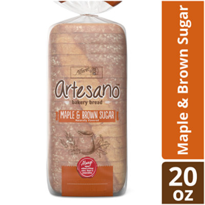 Alfaro's Artesano Maple & Brown Sugar Bakery Bread - 20 Oz