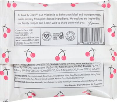 Love & Chew Cherry Almond - 2 OZ - Image 6