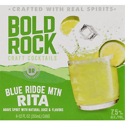 Bold Rock Rtd Rita In Cans - 4-12 FZ - Image 2