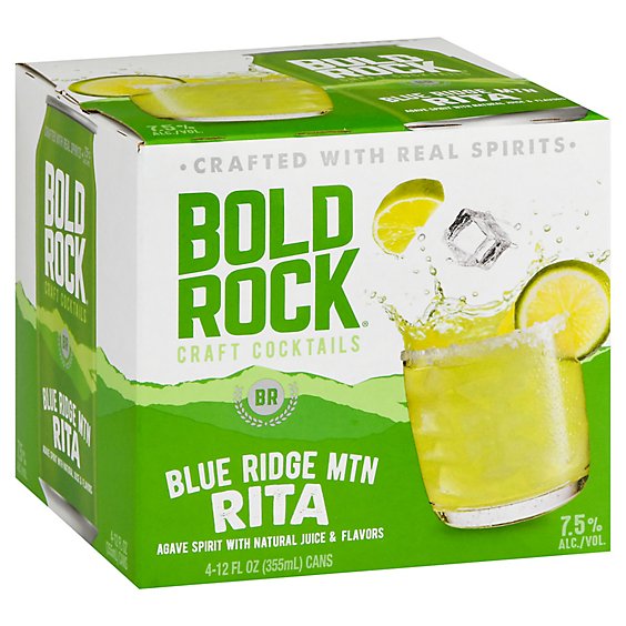 Bold Rock Rtd Rita In Cans - 4-12 FZ