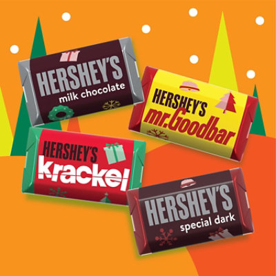 HERSHEY'S Miniatures Assorted Chocolate Christmas Candy Bag - 9.9 Oz - Image 3