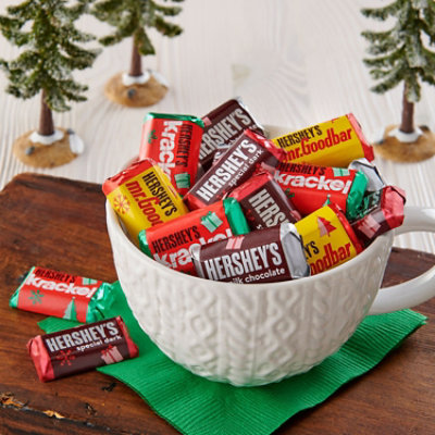 HERSHEY'S Miniatures Assorted Chocolate Christmas Candy Bag - 9.9 Oz - Image 5