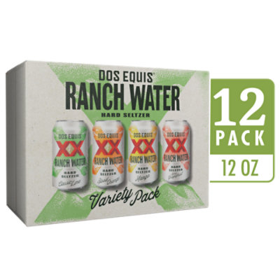 Dos Equis Ranch Water Hard Seltzer Variety Pack Cans - 12-12 Fl. Oz. - Image 3