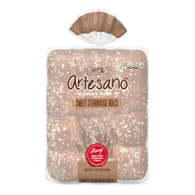 Alfaro’s Artesano Sweet Steakhouse Rolls - 18 Oz - Image 1