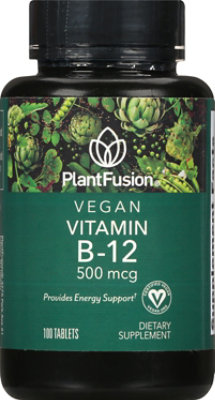 Plantfusion Vit B12 Mcg Vgn - 100CT - Image 2